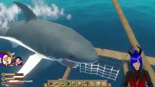 Time to survive on a raft