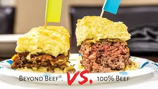 Plant-Based Meat vs. 100% Traditional Beef Blind Taste Test