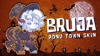 Bruja 🧙 PONY TOWN SKIN 🎃 (Especial Halloween)