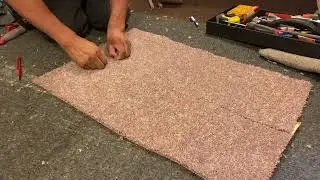 How to make carpet seams invisible