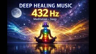 Deep Healing Music 432 Hz | Meditation Music for Sleep, Stress Relief & Inner Peace