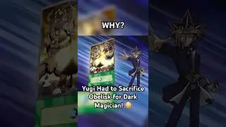 Yugi Had to Sacrifice Obelisk for Dark Magician! #yugioh #anime #yugiohduelmonsters #yugiohcommunity