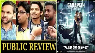 Ganpat Movie trailer Public review reaction, tiger shroff vs Kriti sanon movie, Ganpat full movie