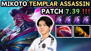 🔥 NEW PATCH 7.39 -  Mikoto TEMPLAR ASSASSIN Midlane Gameplay vs Parivision 🔥 - Dota 2 Pro