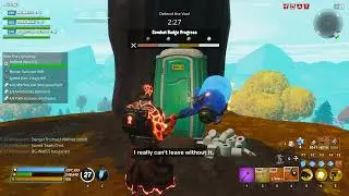 Fortnite STW - Ned needs toilet paper