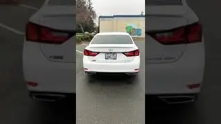 2015 Lexus GS 350 AWD Full Invidia exhaust system