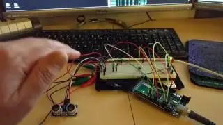 Ultrasonic Midi Controller - test 2