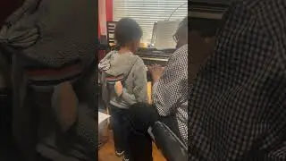 My first piano lesson! #piano #lessons #student #teacher #music #fun