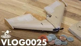 TINY DIY RC PLANE | VLOG0025