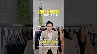 Beige, green, and brown &mdash; one of the most timeless color combinations.
