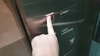 Otis lift at Marina South Pier MRT station (Exit B)