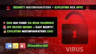 Lesson:11. Exploiting Security Misconfigurations &ndash; Weak Passwords & SPF Record PoC