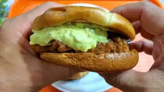 Tostitos Avocado Salsa & McDonalds Crispy Chicken Sandwich