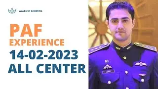 PAF experience ( 14-02-2023 ) | All centers MCQS | initial test questions