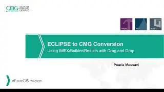 Учебное пособие CMG: как преобразовать наборы данных ECL в IMEX