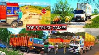 Top 5 Best Truck Simulator Games For Android 2026 - Truck Game Download - IOS/Android Gameplay