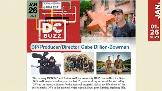 DC Buzz January ZOOM series: Reality DP Gabe Dillion-Bowman