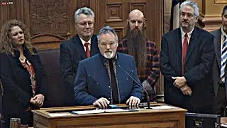 John Berry honored by GA Senate for 25 yrs career 20180215