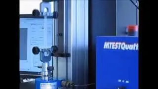 eXpert 3910 40N Dynamic Testing system equipped with the MTESTQuattro Materials Testing System