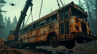 FULLY Restoration Abandoned CHERNOBYL BUS | Restoring OLD BUS FORGOTTEN For 40 Years