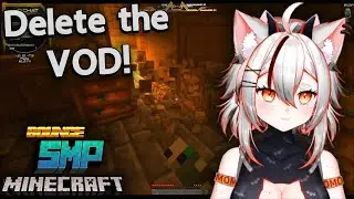 Momo joins the Bounce SMP Minecraft server and almost immediately starts breaking stuff