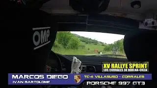 [ON BOARD] Marcos Diego - Ivan Bartolome | Rallysprint de Cieza 2019 | Porsche 997 GT3