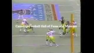 1986 Grey Cup highlights Hamilton Tiger-Cats vs. Edmonton Eskimos