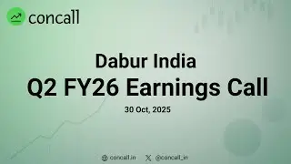 Dabur India Ltd Q2 FY26 Earnings Conference Call | Concall.in