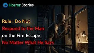 Do Not Respond to the Man on the Fire Escape No Matter What He Says. |rules horror
