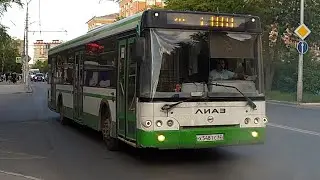 Автобус ЛиАЗ-5292.22 (2-2-2) № Х 548 ТС 62 №1145 маршрутом №20 