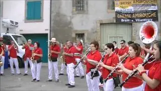 La Banda Saint-Junien au Festival des Bandas de Malepère 2012 