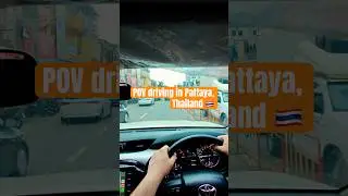 POV driving in Pattaya, Thailand. #shorts #pov #driving #thailand #pattaya #travel
