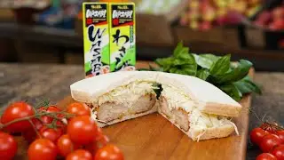 Crispy Wasabi Prawn Sandwich by Chef Heather Jeong & Laura Sharrad  | My Market Kitchen Season 9