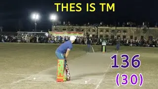 TM TEH  BOSS OF CRICKET|TAMOUR MIRZA FMC|BEST BATTING|NEED 136 RUNS IN 30 BALLS|BEST CRICKET|😎🏆🔥👌🤪