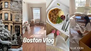 Moving Diaries | Boston Vlog - IKEA Trip, Cooking, and Preparing for a Big Change 🌟