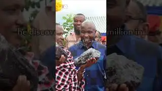Tanzanian Miner, Laizer becomes millionaire overnight.