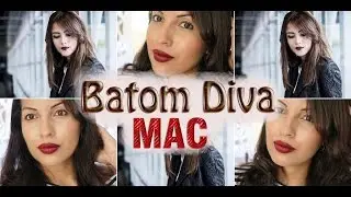 Resenha: Batom Diva da MAC