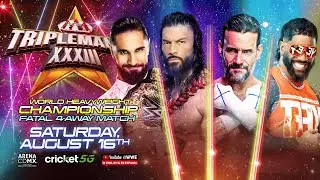 AAA TRIPLEMANIA XXXIII 2025 || MATCH CARD REMAKE/R&Eacute;PLICA || DOWNLOAD PARTS OR PSD