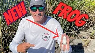 Tsunami Frog from the Copper Red Baits.