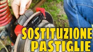 Come cambiare le pastiglie dei freni IN GARAGE!