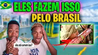 É POR ISSO QUE BRASIL NÃO É PARA OS FRACOS.-AFRICANO REAGE