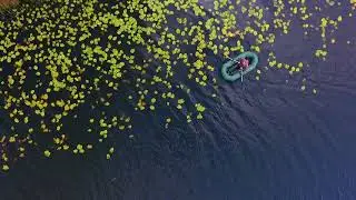 На вёслах [aerial survey] Видео с дрона