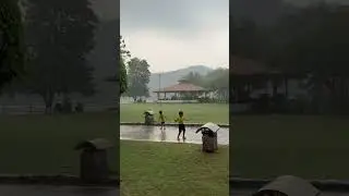 Rain shower fun