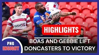 BOAS AND GEBBIE LIFT DONCASTERS TO VICTORY 
