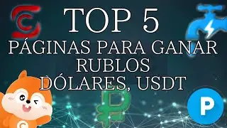 📈💸 TOP 5 Sitios para GANAR Dinero en Rublos (2025) ⚡ &iexcl;Pruebas REALES! + Bono 🚨
