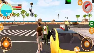 Miami Crime Gangster Police Car Driving - Android Gameplay Part 4