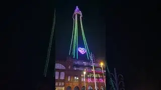 Blackpool Tower Lightpool Festoval  #blackpool #tower