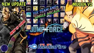 NEW UPDATE JUMP FORCE MUGEN V2 | NEW 15 CHAR | ANDROID [DOWNLOAD]