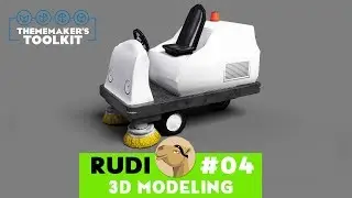 BLENDER 3D MODELING - for Planet Coaster - SWEEPER
