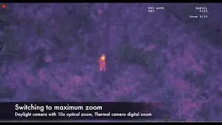 ThermalCapture Fusion Zoom in Search and Rescue - Finding A Missing Person In The Woods - Part 2